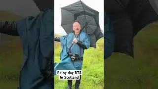 BTS weather challenges while on production in Northern Scotland 