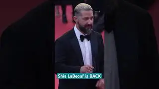 Shia LaBeouf returned to the red carpet for the first time in years | #slomo #cannes #megalopolis