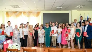 Вручение дипломов аспирантам ДГТУ