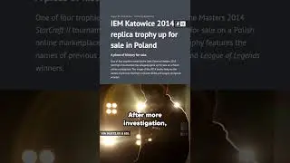 KATOWICE TROPHY ON EBAY?!