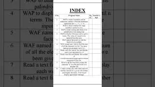 computer science practical file class 12th