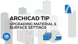 ARCHICAD23 - Upgrading Surface Settings