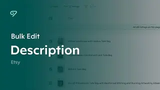 Bulk Edit Shopify Descriptions in Vela