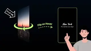 How to Create a Card Component That Flips on Hover #css