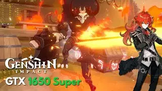 Genshin Impact on GTX 1650 Super