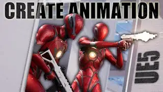 Create animation in unreal engine 5