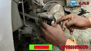 Toyota X Corolla brake pads change