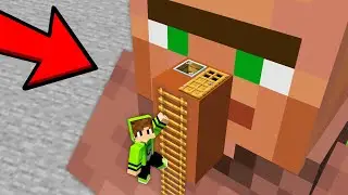 CONSTRUI UMA CASA NO NARIZ DO VILLAGER