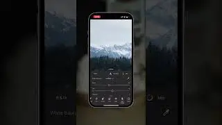 Icy Blue Tones In Lightroom Mobile ❄️