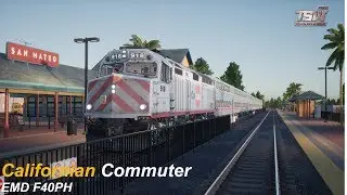 Californian Commuter : Peninsula Corridor : Train Sim World 2020 1080p60fps