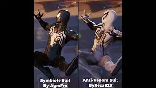 Symbiote Suit vs Anti-Venom Suit Marvel's Spider-Man 2| 