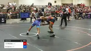 2024 Men’s Freestyle Senior World Team Trials: Kennedy Monday vs Hunter Garvin: 79 KG Con Rnd of 8