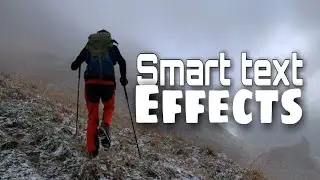 Smart text effects with kinemaster