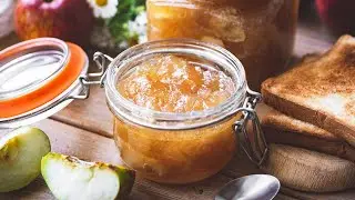 🍏 Варенье из яблок и имбиря - густое, прозрачное и очень вкусное