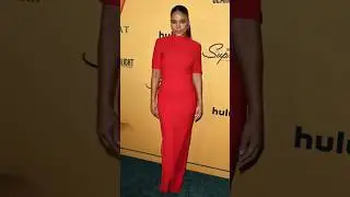 Sanaa Lathan Red Hot Slay @ The Supremes Movie Premiere #sanaalathan #fashionpolice #hulu #monot