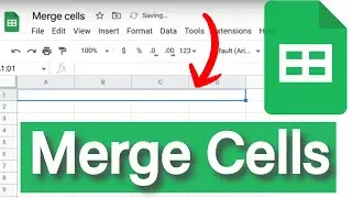 Merge cells in Google Sheets