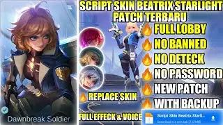 Script Skin Beatrix Starlight Space Agent No Password | Full Effeck Voice | New Patch