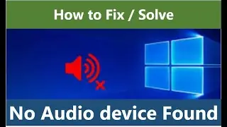 How to Fix or Solved Asus Vibobook X513EAN Sound Driver Problem . No Audio Device Found.