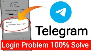 Fixed: Telegram an internal error occurred.Please try again later || Telegram Login Problem 2024