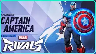 Captain America Gameplay - Marvel Rivals