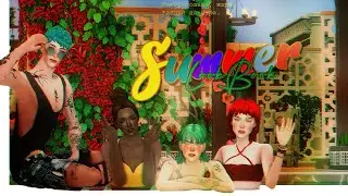 Привет, лето! 🌞 | Summer LookBook | The Sims 4