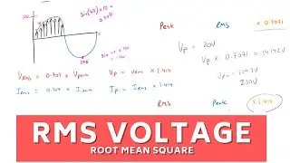RMS Voltage - Root Mean Squared Values