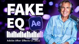 After Effects:  Fake EQ or Audio Spectrum Effect (Text + Wiggly)