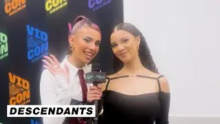 Kylie Cantrall and Malia Baker Talk Training for Descendants: The Rise of Red | Hollywire