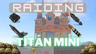 RAIDING THE TITAN MINI in Rust! (SOLO Base) STRESS TESTING