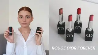 Labiales intransferibles, Ciencia Floral y Lujo | Rouge Dior Forever (try on)