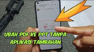 Cara mengubah pdf ke ppt di hp android