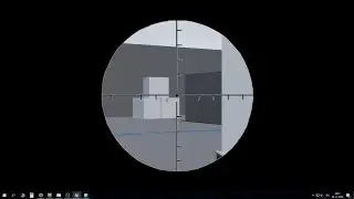 UE4 tutorial: Sniper rifle aiming widget