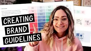 Creating brand guidelines for a tech company (my process)