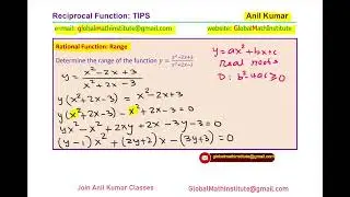 How to Find Range of Rational Function PreCalculus