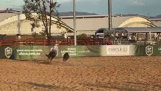 Troy Clarke & Eagle Hustler. 2022 ABCRA National Finals Novice Rd1 (88)