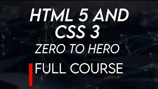 HTML and CSS tutorial for beginners | HTML CSS Complete Course