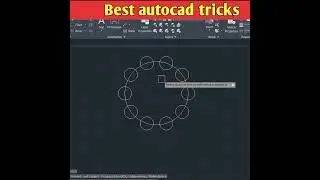 Array command in autocad #shorts #ytshorts #learnautocad