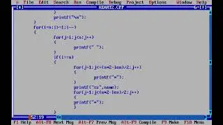 Heart ❤️ pattern in C Programming language(