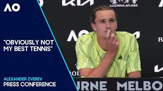 Alexander Zverev Press Conference | Australian Open 2024 First Round