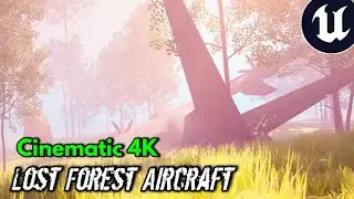 Lost Forest Aircraft | UE4 | Cinematic Sequence Video Unreal Engine 4 |2022 BD Game Dev 4K Video