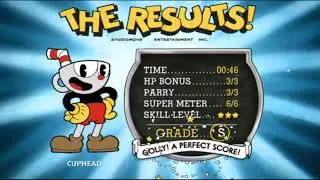 Cuphead Speedrun: Hilda Berg (Highest Grade, Expert, V1.0) WR (46s)