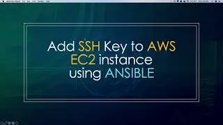 How to Add SSH Key into AWS EC2 instance - EC2 Add Key