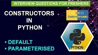 Constructors In Python || Default & Parameterised