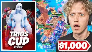 I Hosted a $1000 TRIOS Tournament In Fortnite! (Season 3)