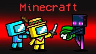 ¡Among Us PERO pasamos Minecraft! 😮💥 SILVIOGAMER en AMONG US PERO