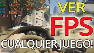 Cómo ver los FPS en Cualquier Juego | Monitorea tu PC (2023)