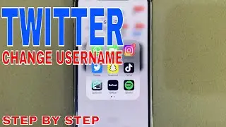 ✅ How To Change Your Twitter Username 🔴