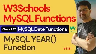 MySQL Functions | MySQL Date Functions - MySQL YEAR() Function 