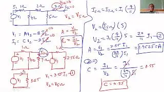 Class 41D:  Circuit Theory: Problem on Transmission Parameters