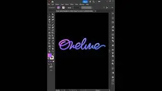 Adobe Illustrator 2025 Tips - How to Create a 3D Text Effect Gradient Color 